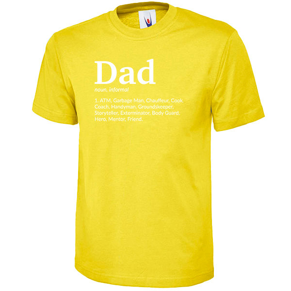 Dad Noun Unisex T-Shirt | Equestrian Dad's Favorites