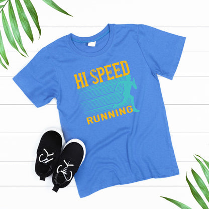 High-Speed Running Unisex T-Shirt | Equestrian Runner's Edition