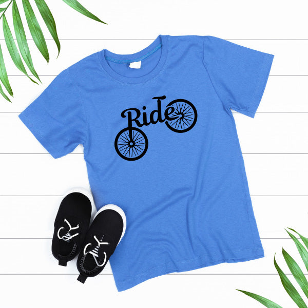 Ride Unisex T-Shirt | Ideal for Bicycle Adventures