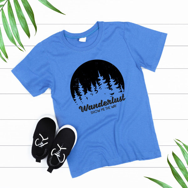 Wanderlust "Show Me The Way" Unisex T-Shirt | Camping Ready