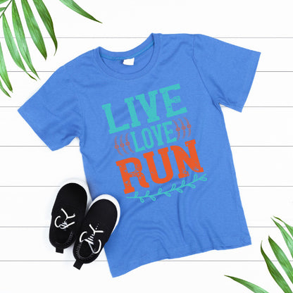 Live Love Run Unisex T-Shirt | Perfect for Runners