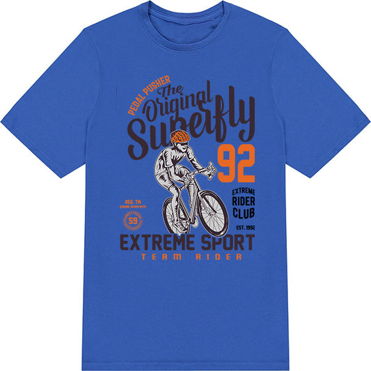 SuperFly Unisex T-Shirt | Ideal for Bicycle Adventures