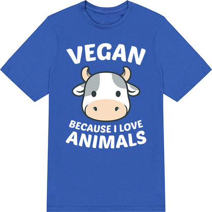 Vegan Animal Love Unisex T-Shirt | Embrace Vegan Vibes