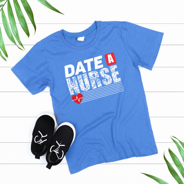 Date A Nurse Unisex T-Shirt | Celebrate Nurse Pride | Equestrian