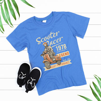 Unisex Scooter Racer T-Shirt | Ideal for Motorbike Fans