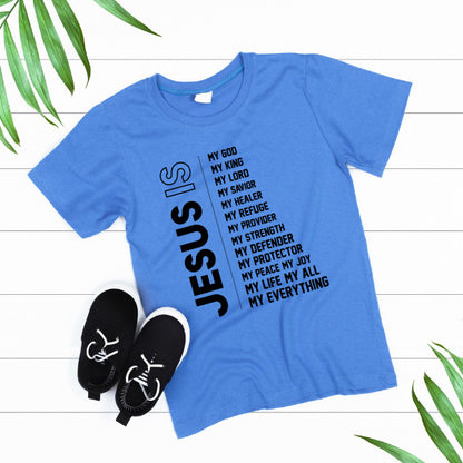 "Jesus Is" Unisex T-Shirt | Christian Equestrian Apparel