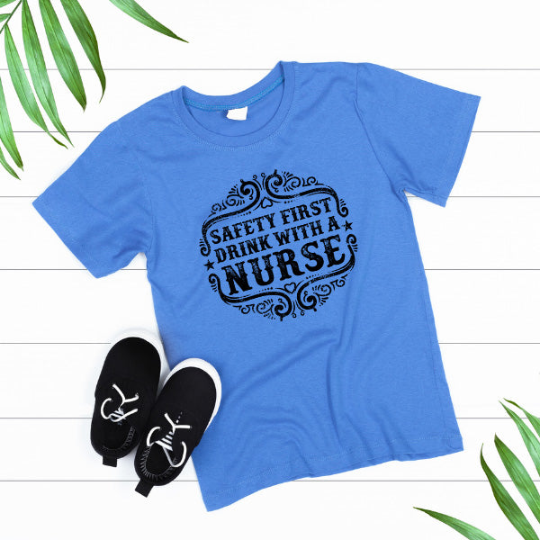 Safety First Nurse T-Shirt | Unisex Equestrian Apparel