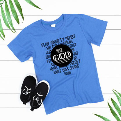 "But God" Unisex T-Shirt | Christian Equestrian Apparel