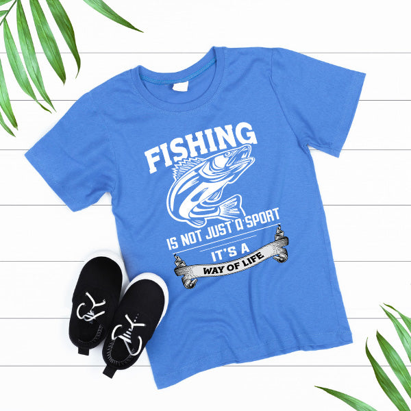 Fishing Is Life Unisex T-Shirt | Ideal for Fishing Lovers