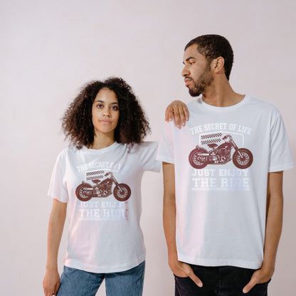 "Enjoy the Ride" Unisex T-Shirt for Motorbike Lovers