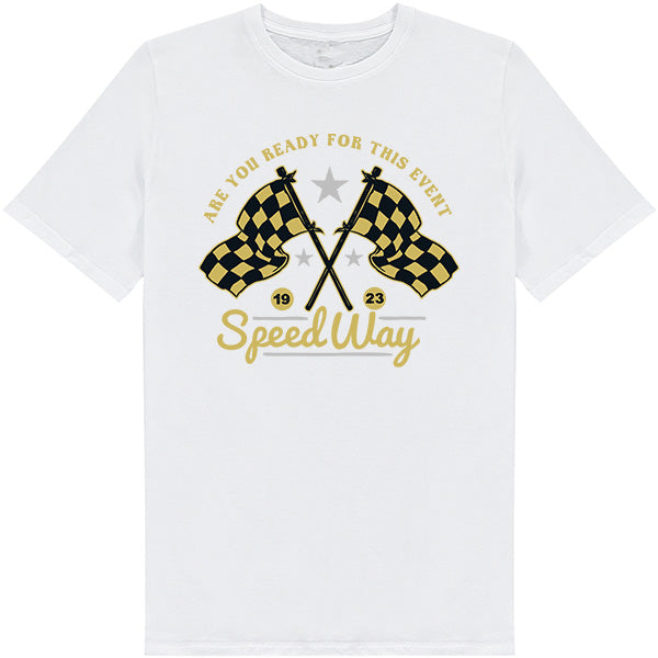 Event Speedway Unisex T-Shirt for Motorcycle Fans - Shop Now