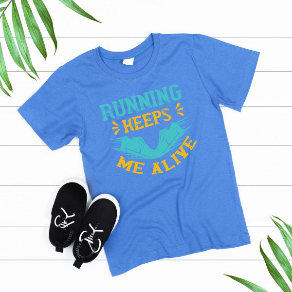 Unisex Runner's Edition T-Shirt - Running Keeps Me Alive