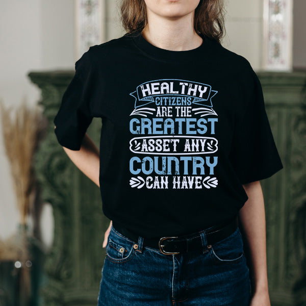 "Healthy Citizens" Unisex T-Shirt | Political Statements Collection