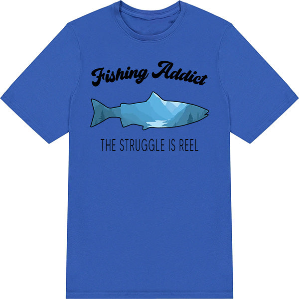 Fishing Addict Unisex T-Shirt | Perfect for Enthusiasts