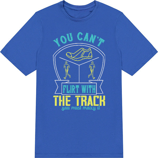 Unisex Runner's T-Shirt - Marry the Track | Equestrian Apparel