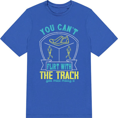 Unisex Runner's T-Shirt - Marry the Track | Equestrian Apparel