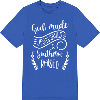 "God Made Jesus Saved" Unisex T-Shirt | Christian Equestrian Apparel