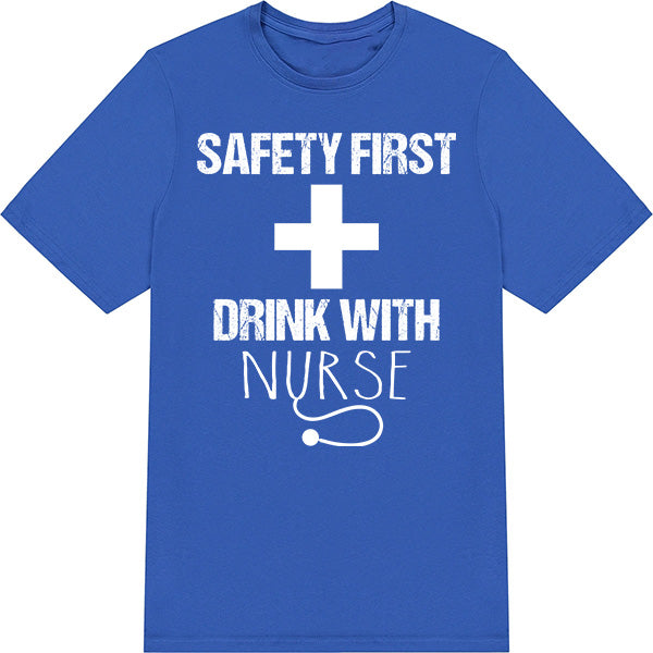 Safety First Nurse T-Shirt | Unisex Equestrian Apparel