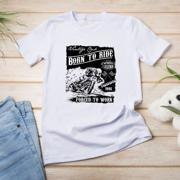 "Born To Ride, Forced To Work" Unisex T-Shirt - Equestrian Style