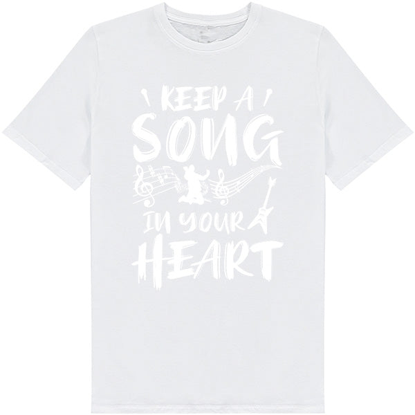 "Keep A Song In Your Heart V2" Unisex T-Shirt - Music Lovers