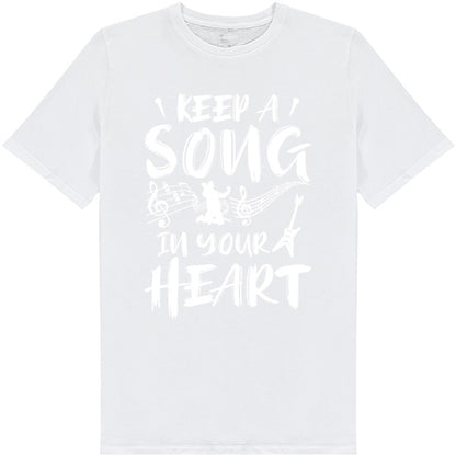 "Keep A Song In Your Heart V2" Unisex T-Shirt - Music Lovers