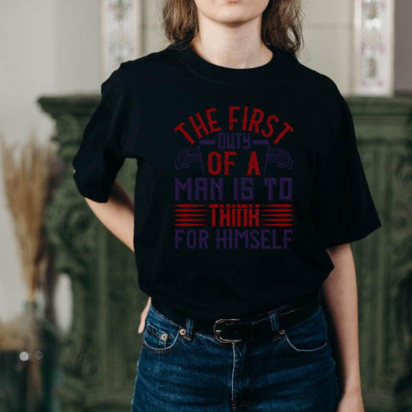 "Think For Yourself" Unisex T-Shirt | Political Collection