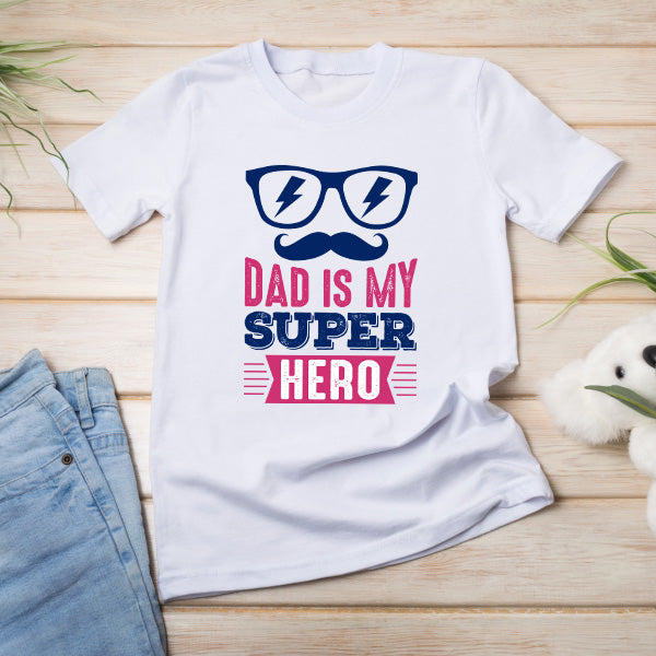 "Dad Is My Super Hero" Unisex T-Shirt | Equestrian Apparel