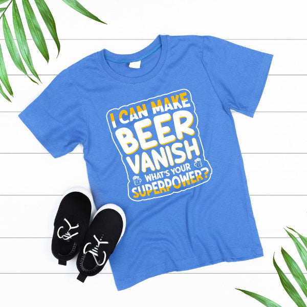 "I Can Make Beer Vanish" T-Shirt | Fun Equestrian Apparel