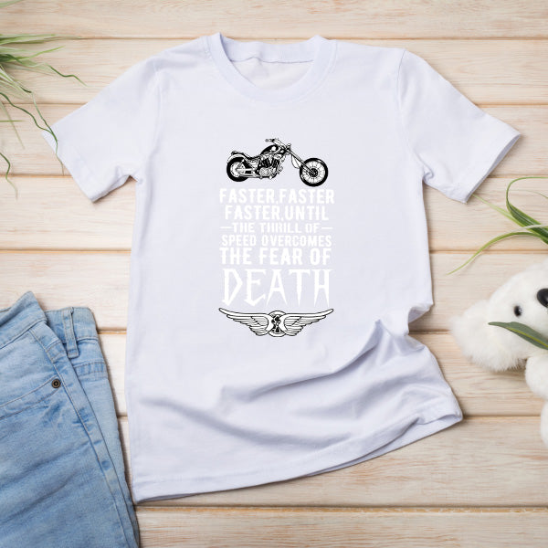 Thrill of Speed Unisex T-Shirt | Perfect for Bikers