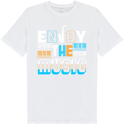 Enjoy The Music V1 Unisex T-Shirt | Ideal for Music Lovers