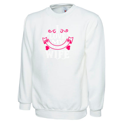 I Love My Awesome Wife  Unisex Sweatshirt | Valentine's Day Special