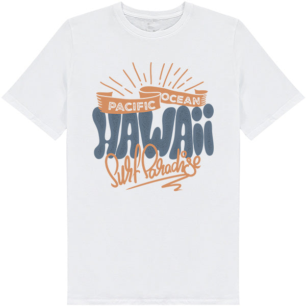 Pacific Ocean Hawaii Surf T-Shirt | Unisex Summer Series