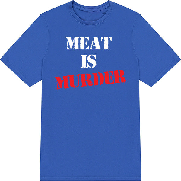 "Meat Is Murder" Vegan T-Shirt | Unisex Equestrian Apparel