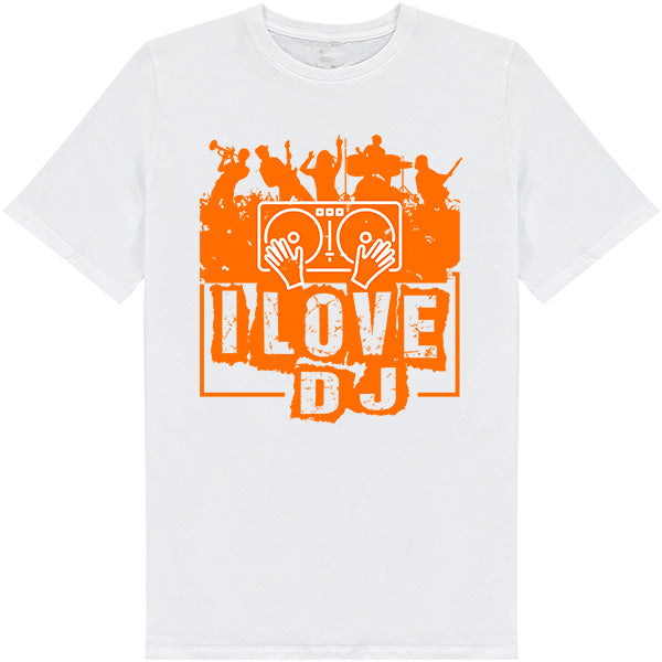 "I Love DJ" Unisex T-Shirt | Equestrian Music Lovers Tee