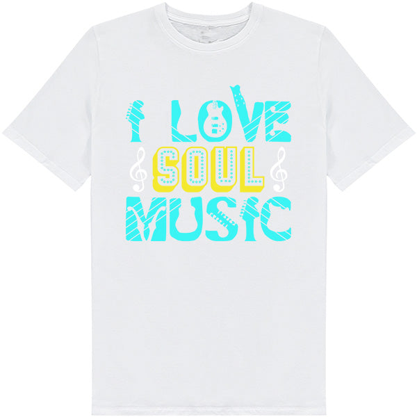 "I Love Soul Music" Unisex T-Shirt | Ideal for Music Lovers