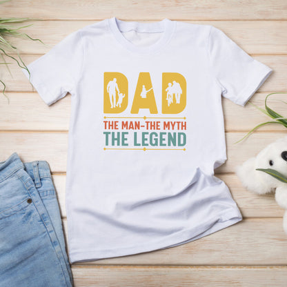 Shop Dad: The Man, The Myth, The Legend T-Shirt | Unisex