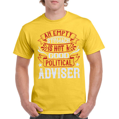 "An Empty Stomach" Unisex T-Shirt | Political Apparel