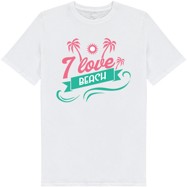 7 Love Beach Unisex T-Shirt | Summer Series | Equestrian Apparel