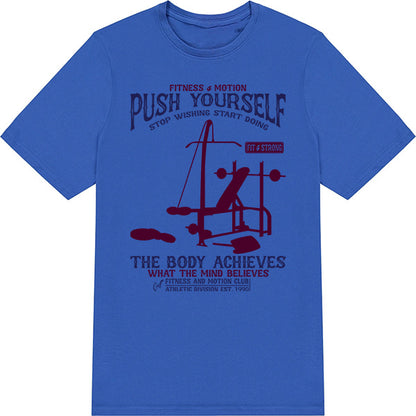 Fitness & Motion Unisex T-Shirt - Motivational Gym Wear