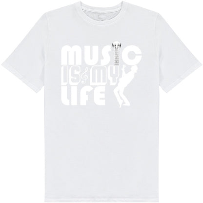 "Music Is My Life" Unisex T-Shirt | Ideal for Music Lovers