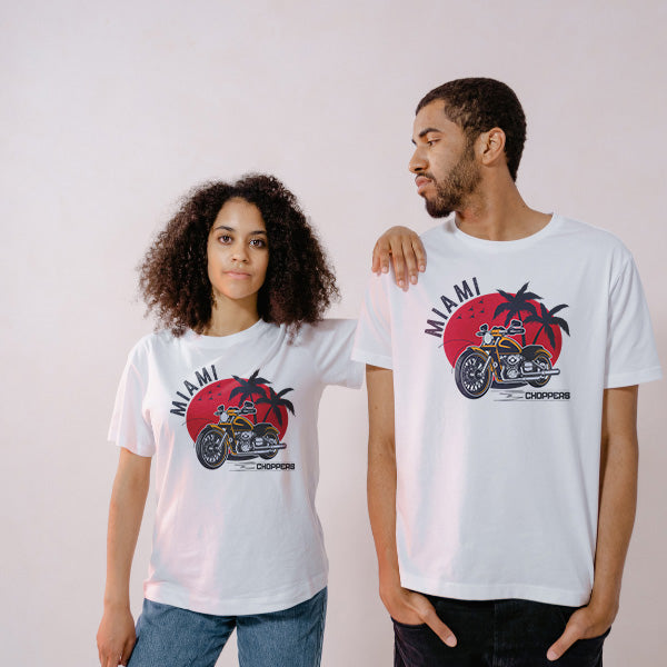 Miami Choppers Unisex T-Shirt | Ideal for Motorbike Fans