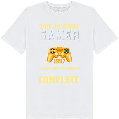 Classic Gamer 1997 Unisex T-Shirt - Premium Gaming Apparel