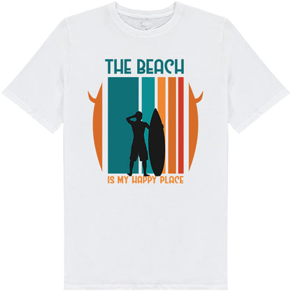 "Beach Is My Happy Place" Unisex T-Shirt | Summer Equestrian