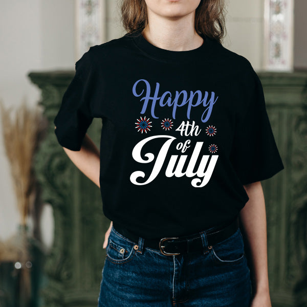 Happy 4th of July Unisex T-Shirt | Celebrate in Style