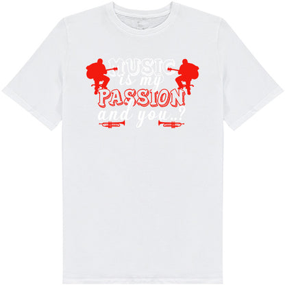 "Music Is My Passion" Unisex T-Shirt | Ideal for Music Lovers