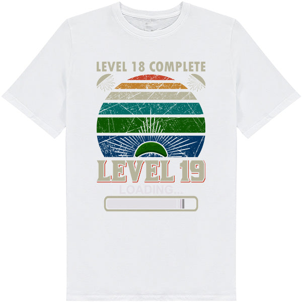 Level 18 Complete T-Shirt | Premium Unisex Gaming Apparel