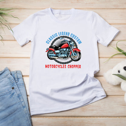 Classic Legend Chopper T-Shirt | Unisex Motorcycle Tee