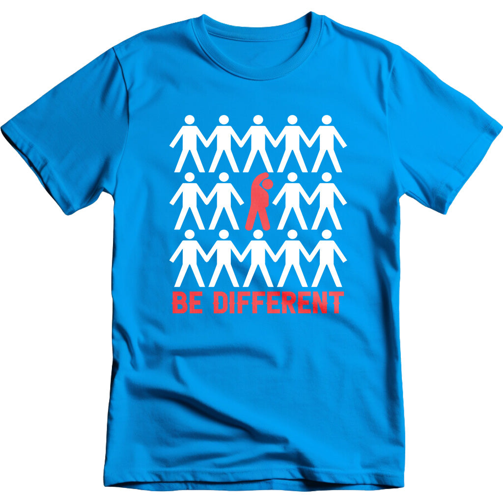 "Be Different" Unisex T-Shirt | Motivational Equestrian Apparel