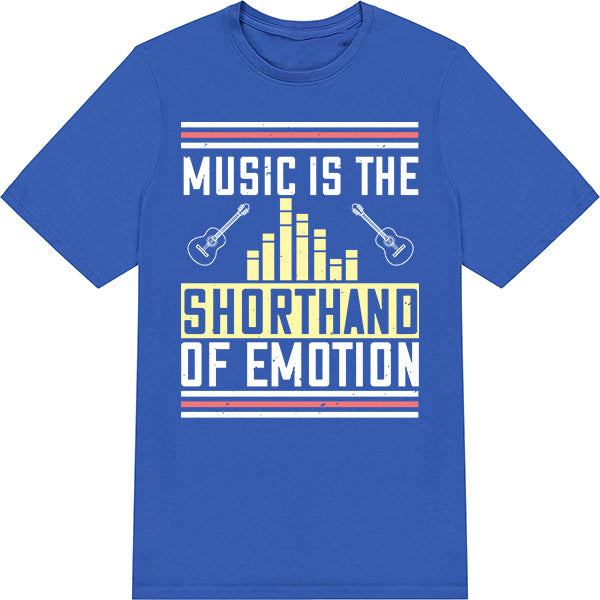 "Music Is The Shorthand Of Emotion" Unisex T-Shirt | Equestrian