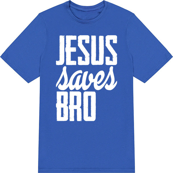 "Jesus Saves Bro" T-Shirt | Christian Equestrian Apparel